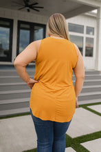 Load image into Gallery viewer, Can&#39;t Wait for Spring Hi-Low Sleeveless Top in Mustard