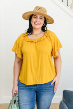 Load image into Gallery viewer, Capture The Moment Top In Yellow