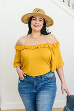 Load image into Gallery viewer, Capture The Moment Top In Yellow