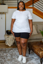 Load image into Gallery viewer, Cardinal Short Sleeve Tee in White