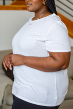 Load image into Gallery viewer, Cardinal Short Sleeve Tee in White