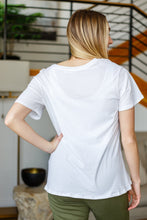 Load image into Gallery viewer, Cardinal Short Sleeve Tee in White