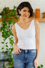 Load image into Gallery viewer, Carefree Seamless Reversible Tank in White
