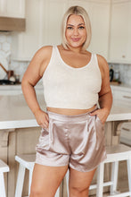 Load image into Gallery viewer, Effortless Reversible Mineral Wash Ribbed Tank in Sand Beige