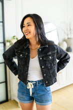Load image into Gallery viewer, Charlie Cropped Judy Blue Denim Jacket