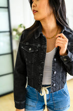Load image into Gallery viewer, Charlie Cropped Judy Blue Denim Jacket