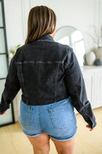 Load image into Gallery viewer, Charlie Cropped Judy Blue Denim Jacket