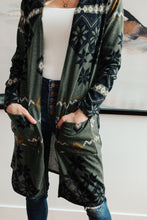 Load image into Gallery viewer, Christmas Night Cardigan in Olive