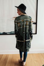 Load image into Gallery viewer, Christmas Night Cardigan in Olive