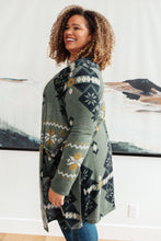 Load image into Gallery viewer, Christmas Night Cardigan in Olive