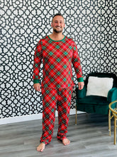 Load image into Gallery viewer, PREORDER: Matching Family Christmas Pajamas in Holiday Plaid