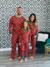 Load image into Gallery viewer, PREORDER: Matching Family Christmas Pajamas in Holiday Plaid