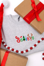 Load image into Gallery viewer, PREORDER: Believe Embroidered Sweatshirt