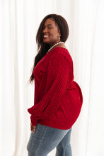 Load image into Gallery viewer, Cityscape Blouse In Burgundy