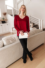 Load image into Gallery viewer, Cityscape Blouse In Burgundy