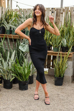 Load image into Gallery viewer, Classy Gal Black Dress