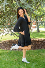 Load image into Gallery viewer, Coast Dress in Black