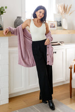 Load image into Gallery viewer, Soft Wisteria Hooded Cardigan