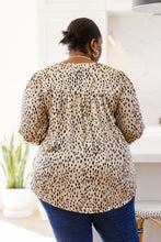 Load image into Gallery viewer, Countless Memories Split Neckline Dot Print Top