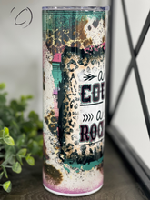 Load image into Gallery viewer, Country &amp; Rock N Roll 20oz Skinny Tumbler