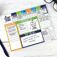 Load image into Gallery viewer, NEW! Dad Pad® Weekly Planner Pad - Denise Albright® 