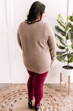 Load image into Gallery viewer, Light Cardigan With Button Detail In Mocha