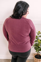 Load image into Gallery viewer, Ultra Soft Mock Neck Jacket In Heathered Plum