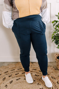 Buttery Soft Joggers With Pockets In Nocturnal Navy