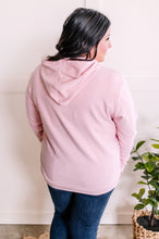 Load image into Gallery viewer, Ultra Soft Hoodie With Thumb Holes In Light Heathered Pink