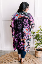 Load image into Gallery viewer, Floral Print Kimono In Electric Multicolor