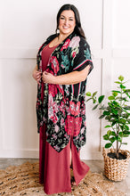 Load image into Gallery viewer, V Neck Maxi Dress With Pockets In Rosewood