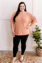 Load image into Gallery viewer, Soft Knit Hooded Pullover In Papaya