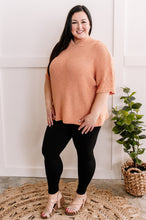 Load image into Gallery viewer, Soft Knit Hooded Pullover In Papaya