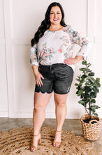 Load image into Gallery viewer, High Waisted Rigid Front Shorts By Judy Blue Jeans In Washed Black