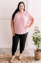 Load image into Gallery viewer, Knit Dolman Top In Ballet Slipper