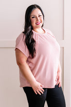 Load image into Gallery viewer, Knit Dolman Top In Ballet Slipper