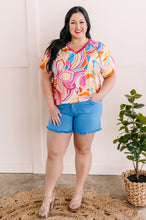 Load image into Gallery viewer, Mid Rise Frayed Hem Shorts By Judy Blue Jeans In Sky Blue