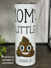 Load image into Gallery viewer, Dad&#39;s Little... Custom Name 20oz Skinny Tumbler