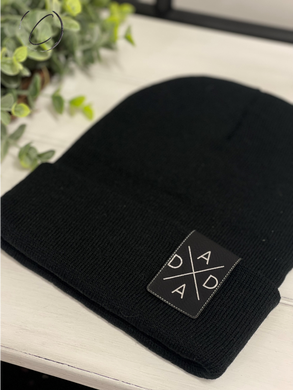 Dada X Cuff Patch Beanie