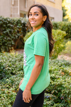 Load image into Gallery viewer, Dalmatian Tree Graphic Tee in Kelly Green