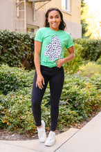 Load image into Gallery viewer, Dalmatian Tree Graphic Tee in Kelly Green