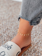 Load image into Gallery viewer, PREORDER: Cubic Zirconia Dangle Ankle Bracelets in Two Colors
