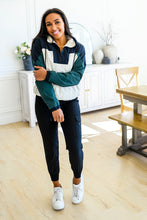 Load image into Gallery viewer, Dash Color Block 1/4 Zip Pullover