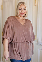 Load image into Gallery viewer, Dazzlingly Draped V-Neck Blouse