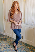 Load image into Gallery viewer, Dazzlingly Draped V-Neck Blouse