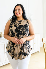 Load image into Gallery viewer, Delia Sleeveless Floral Tank