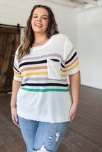 Load image into Gallery viewer, Derby Nights Retro Striped Top
