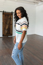 Load image into Gallery viewer, Derby Nights Retro Striped Top