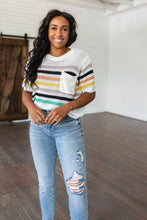 Load image into Gallery viewer, Derby Nights Retro Striped Top