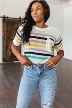 Load image into Gallery viewer, Derby Nights Retro Striped Top